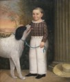 Boy with Dog Charles Soule pet kids